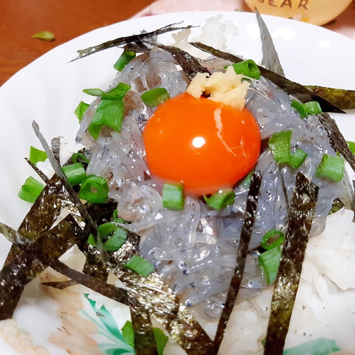 生しらす丼